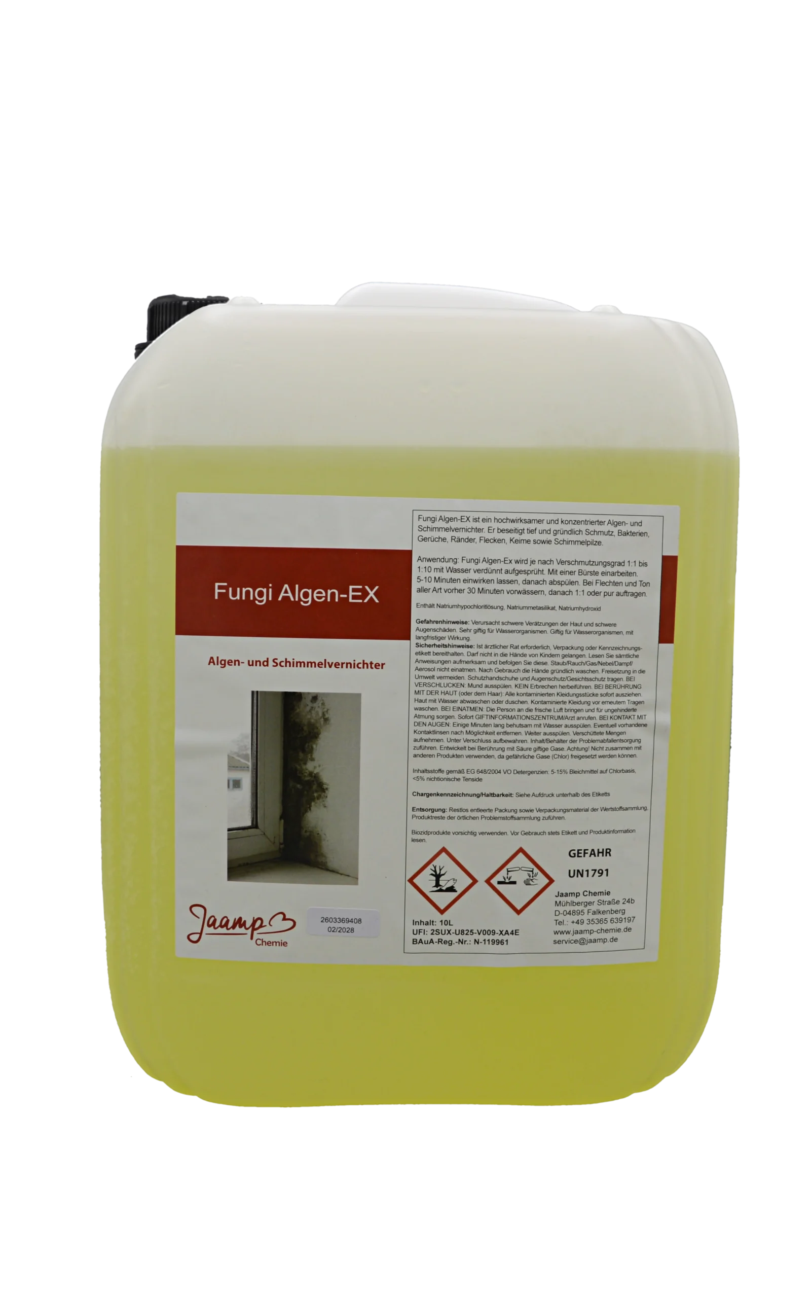 Fungi Algen-EX im 10-Liter-Kanister von Jaamp Chemie