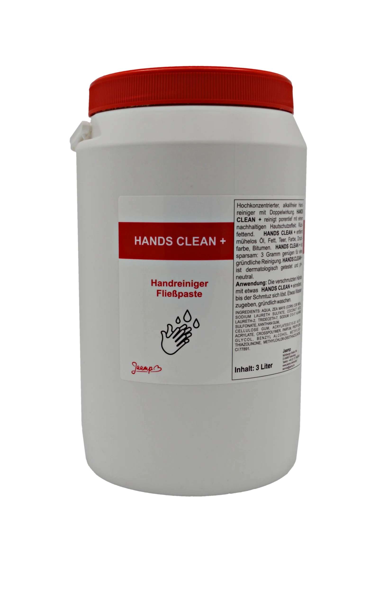 Hands Clean Plus Handreiniger von Jaamp Chemie