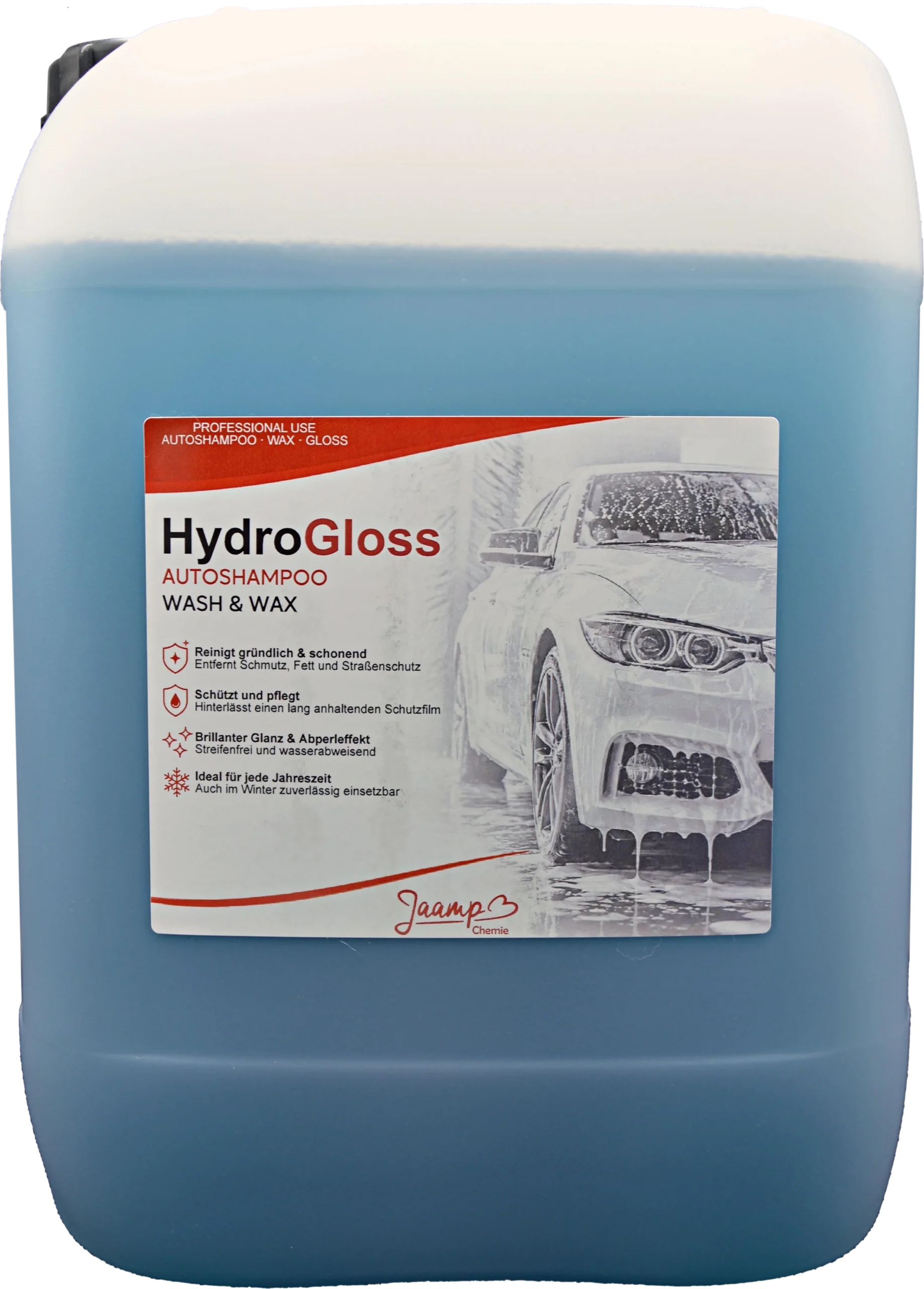 HydroGloss Wash and Wax Autoshampoo von Jaamp Chemie