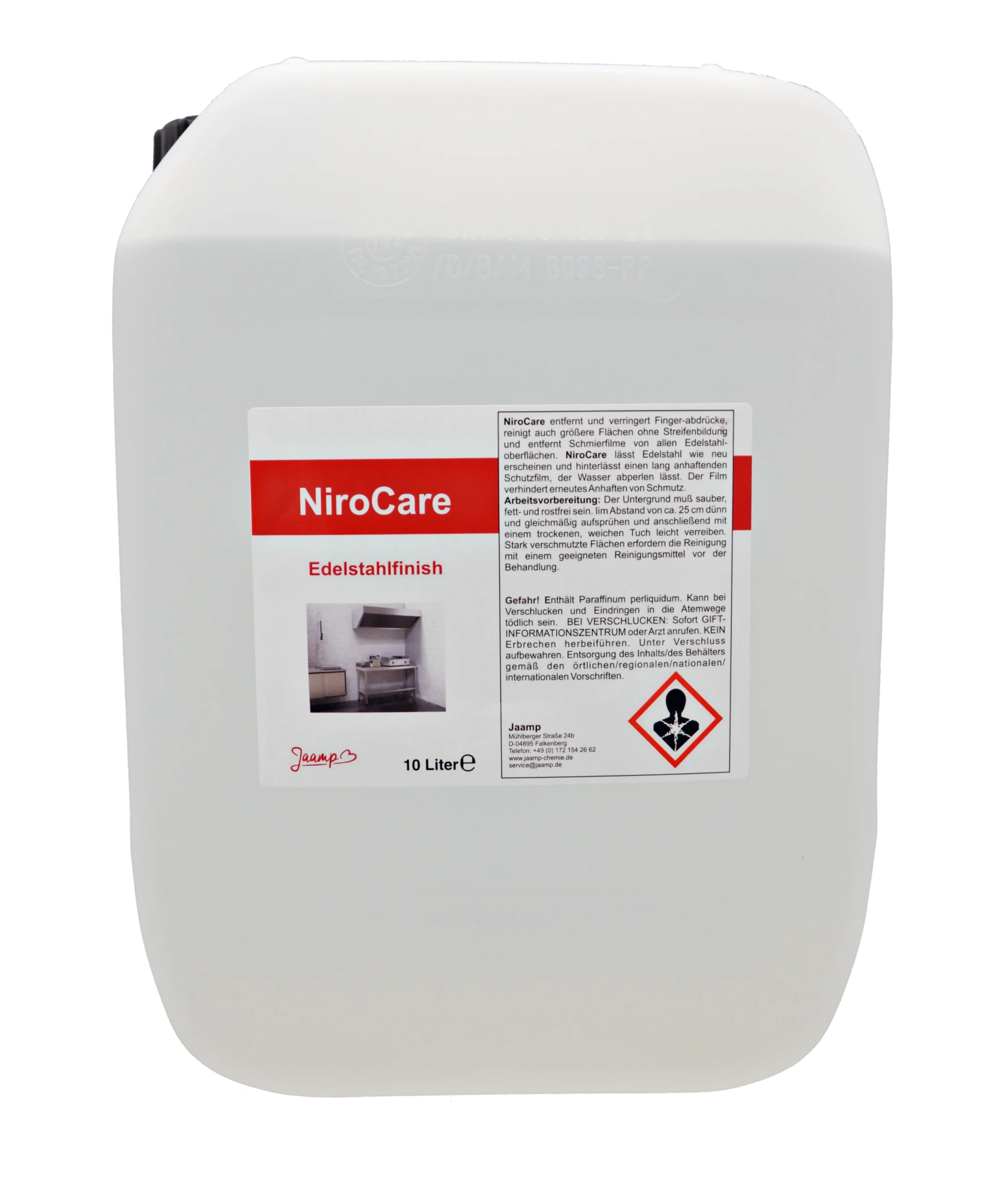NiroCare Edelstahlfinish von Jaamp Chemie