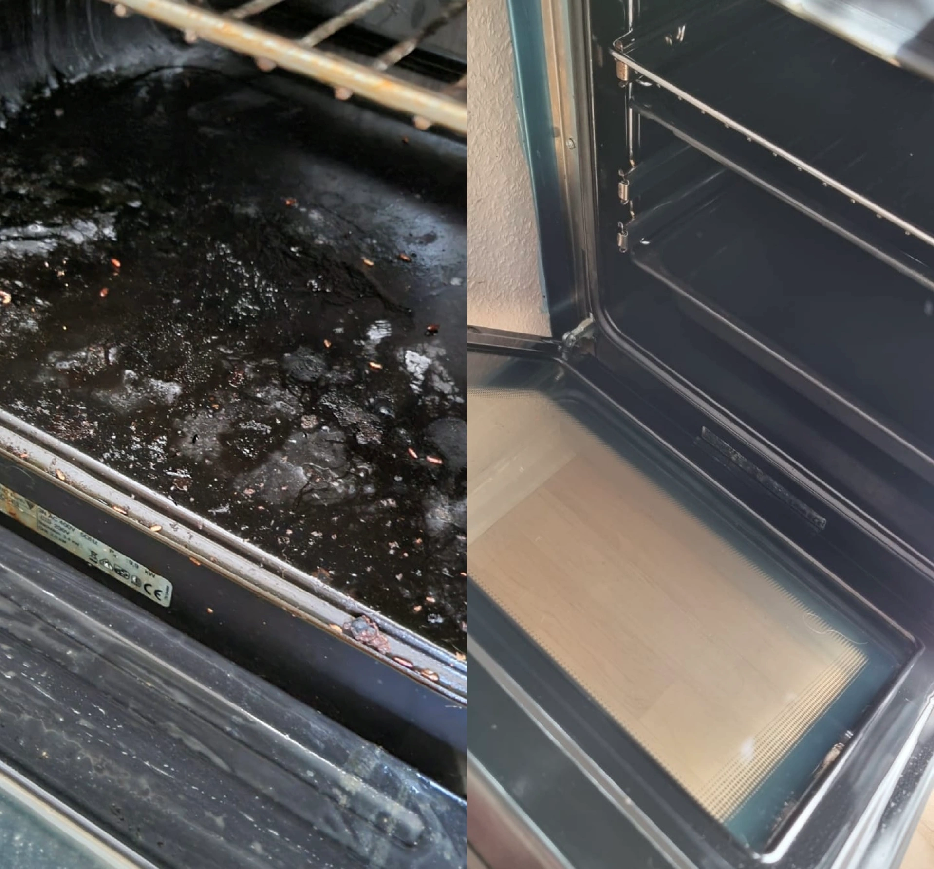 EasyClean Anwendung auf einer geeigneten Oberfläche